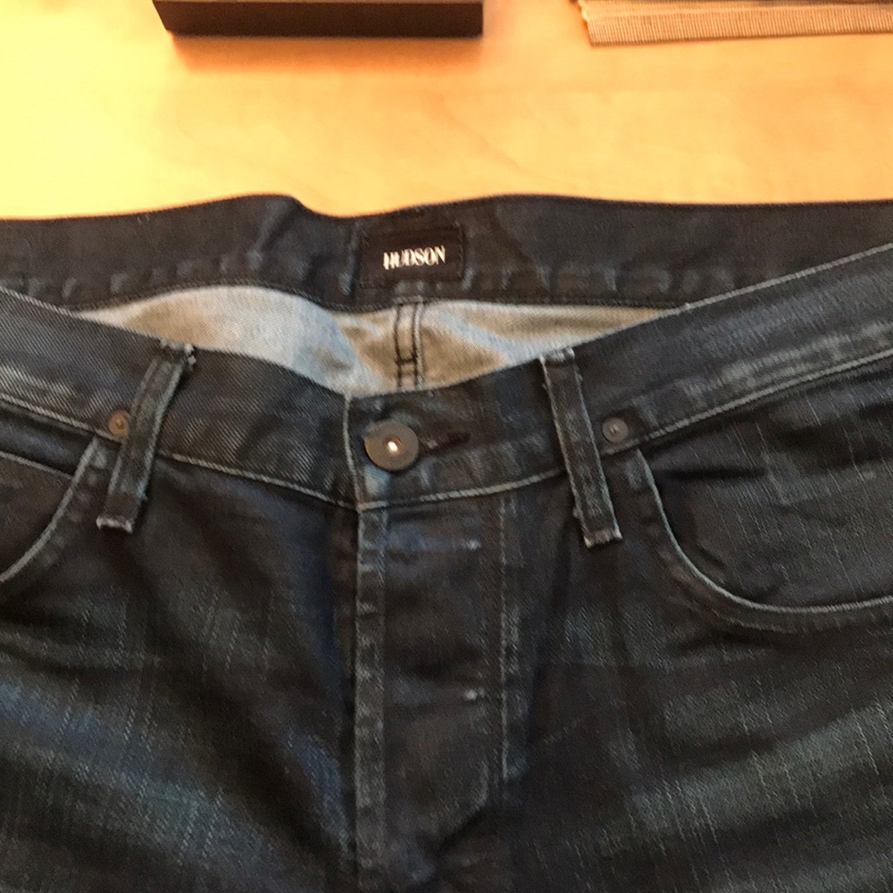 Men's use Hudson jeans